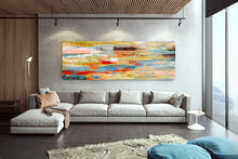 Load image into Gallery viewer, Extra Large Paintings,Knife Abstract Art,Office Wall Art Gp061