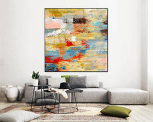 Load image into Gallery viewer, Extra Large Paintings,Knife Abstract Art,Office Wall Art Gp061