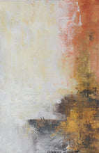 Load image into Gallery viewer, Red Yellow Brown Textured Abstract Painting Art Oversized Bp059