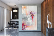 Load image into Gallery viewer, Colorful Wall Art Living Room Texture Wall Art, Knife Oil Painting Bp067