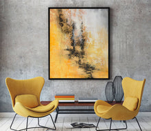 Load image into Gallery viewer, Big Wall Paintings On Canvas Gray Abstract Painting Contemporary Art Bp073