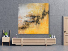 Load image into Gallery viewer, Big Wall Paintings On Canvas Gray Abstract Painting Contemporary Art Bp073