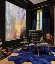 Load image into Gallery viewer, Huge Painting OfficeTextured Abstract Painting, Large Acrylic Painting