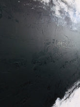 Load image into Gallery viewer, Black And White Painting Palette Knife Art Living Room Decor Ap076