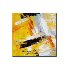 Load image into Gallery viewer, Yellow Abstract Painting Big Canvas Paintings for Home Decor Np123