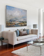 Load image into Gallery viewer, Beach Abstract Paintingt Sky Abstract Oil Painting Living Room Art Dp112