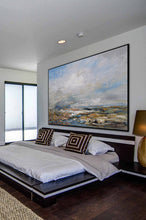 Load image into Gallery viewer, Beach Abstract Paintingt Sky Abstract Oil Painting Living Room Art Dp112