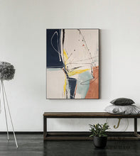 Load image into Gallery viewer, Deep Green White Abstrac Painting Contemporary Painting Living Room Qp046