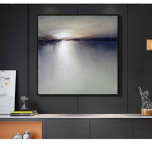 Load image into Gallery viewer, Large Landscape Painting on Canvas Sunrise Painting Sky Abstract Cp040