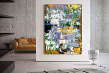 Load image into Gallery viewer, Large Colorful Canvas Art Modern Abstract Painting on Canvas Bp023