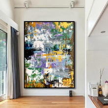 Load image into Gallery viewer, Large Colorful Canvas Art Modern Abstract Painting on Canvas Bp023