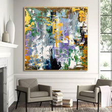 Load image into Gallery viewer, Large Colorful Canvas Art Modern Abstract Painting on Canvas Bp023