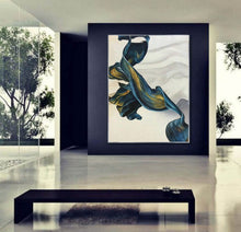 Load image into Gallery viewer, Contemporary Art Hand Painted Textured Wall Art Np066