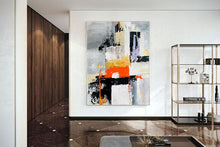Load image into Gallery viewer, Big Painting for Living Room Oil Knife Painting,Abstract Painting Gp060