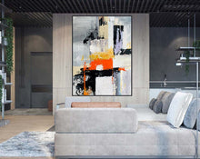 Load image into Gallery viewer, Big Painting for Living Room Oil Knife Painting,Abstract Painting Gp060