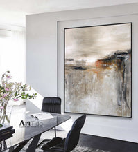 Load image into Gallery viewer, Beige And Brown Contemporary Art Rich Texture Painting Ap002
