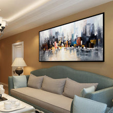 Load image into Gallery viewer, New York City Abstract Painting Cityscape Painting Op008