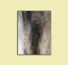 Load image into Gallery viewer, Brown Abstract Painting Living Room Painting Oversized Wall Art Yp001
