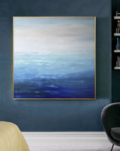 Load image into Gallery viewer, Extra Large Paintings for Sale Blue Ocean Abstract Painting Gp025