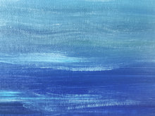 Load image into Gallery viewer, Light Blue Ocean Abstract Painting Extra Large Abstract Painting Np065
