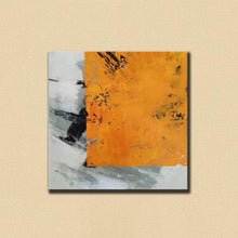 Load image into Gallery viewer, Orange White Grey Large Abstract Painting Large Pieces of Art Np118