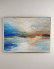 Load image into Gallery viewer, Sunrise Landscape Painting Beige Abstract Painting On Canvas Dp108