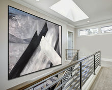 Load image into Gallery viewer, Black and White Wall Art Painting Oversized Canvas Wall Art Np110