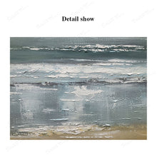 Load image into Gallery viewer, Large Living Room Wall Art Hallway Home Decoration Original Gray Seascape Gp023