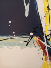 Load image into Gallery viewer, Deep Green White Abstrac Painting Contemporary Painting Living Room Qp046