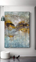 Load image into Gallery viewer, Large Scale Original Art Modern Abstract Painting on Canvas Office Gp073