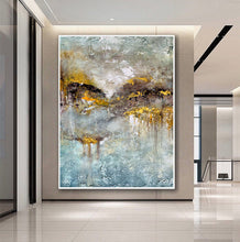 Load image into Gallery viewer, Large Scale Original Art Modern Abstract Painting on Canvas Office Gp073