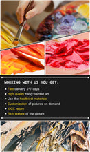 Load image into Gallery viewer, Black White Painting Abstract Gray Gold Painting Living Room Art Painting