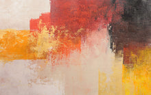 Load image into Gallery viewer, Massive Wall Decor Extra Large Painting, Blue And Orange Abstract Painting Bp072