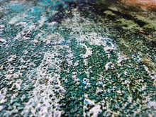 Load image into Gallery viewer, Blue And Gold Abstract Painting, Xl Painting,Oversized Abstract Art Bp061