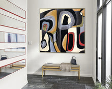 Load image into Gallery viewer, Colorful Abstract Painting on Canvas Rich Texture Artwork Kp041