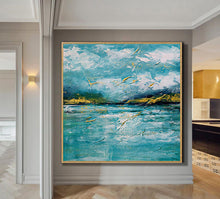 Load image into Gallery viewer, Huge Wall Paintings Landscape Painting Sunset Abstract Painting Gp062
