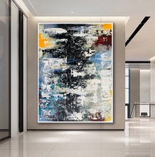 Load image into Gallery viewer, Large Scale Original Art Abstract Painting Living Room Office Wall Art Bp033