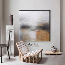 Load image into Gallery viewer, Sunrise Landscape Painting Large Abstract Art Painting On Canvas Qp070
