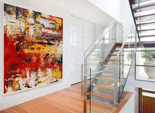 Load image into Gallery viewer, Large Oversized Canvas Wall Art Knife Abstract Art Office Wall Art Bp041