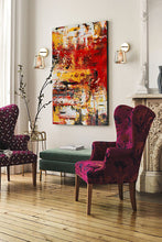 Load image into Gallery viewer, Large Oversized Canvas Wall Art Knife Abstract Art Office Wall Art Bp041