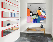 Load image into Gallery viewer, Colorful Abstract Painting Original Large Textured Art Painting Np098