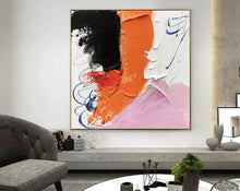Load image into Gallery viewer, Modern Abstract Painting on Canvas Large Acrylic Painting Np118