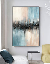 Load image into Gallery viewer, 3D Beige Textured Canvas Painting Minimalist Art For Living Room Kp029