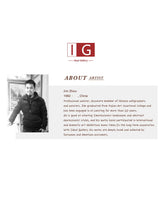 Load image into Gallery viewer, White Green Brown Black Art Living Room Handmade Painting Qp048