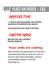 Load image into Gallery viewer, White Green Brown Black Art Living Room Handmade Painting Qp048