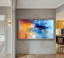 Load image into Gallery viewer, Oversized Artwork for Living Room Colourful Abstract Painting Bp050