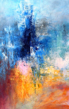 Load image into Gallery viewer, Oversized Artwork for Living Room Colourful Abstract Painting Bp050