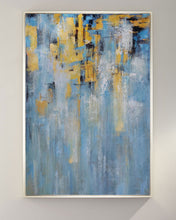 Load image into Gallery viewer, Sky Blue Abstract Large Sea Abstract On Living Room Decor Dp059