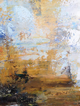 Load image into Gallery viewer, Abstract Painting on Canvas Yellow White Painting Abstract Art Cp023