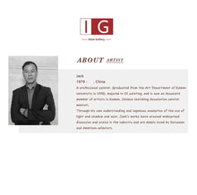 Load image into Gallery viewer, Large Abstract Painting Grey Seascape Painting Beach Painting Qp050